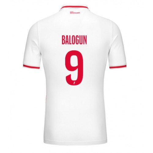 Dres AS Monaco Folarin Balogun #9 Domaci 2024-25 Kratak Rukav